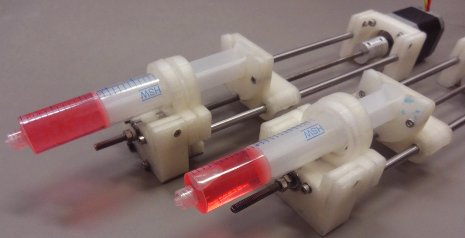 3D-printed lab equipment.